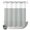Blue, variant on No Hook Shower Curtain, Modern Minimalist Art Shower Curtains for Bathroom with See Through Top Window, Rustic Farmhouse Polka Dots Blue Waterproof & Washable Bath Curtain 66"x72"