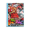 thumbnail image 1 of Graffiti Street Colorful l Wall Painting Book Sheet Protectors Portfolio Binder Folder, 1 of 3