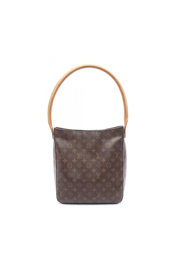 Pre-Owned Louis Vuitton LOUIS VUITTON Looping GM Monogram Shoulder Bag Coated Canvas... (Fair)