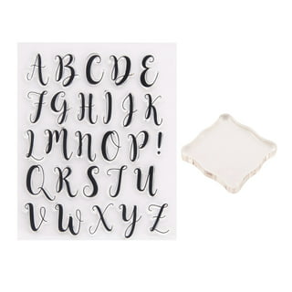  78Pcs Alphabet Cake Stamp Upper and Lower Case Fun Characters,  Edible Cookie Stamp Embossed Alphabet Number Tool, Food Grade Fondant  Letter Cutters for DIY Cake Biscuit Decorating: Home & Kitchen
