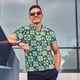 thumbnail image 4 of Balery Lemon and Leaves Camisa Polo de Hombre con Estampado, de Manga Corta y Tejido Medio, Camisa Tipo Golf Polo-X-Large, 4 of 6