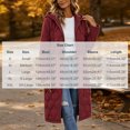 thumbnail image 2 of cocolona Womens Long Quilted Jacket LightWeight Long Sleeve Hooded Zipper Puffer Coat Casual Loose Solid Color Winter Warm Snow Long Outerwear, 2 of 6