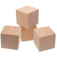 thumbnail image 3 of SENSETH 4 Unfinished Wooden Cubes for Crafts and DIY Projects, 3 of 6