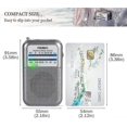 thumbnail image 2 of Mini Radio Battery Operated, Am Fm Vhf Radio Wittelwelle Radio With Excellent Reception, With Signal Display, Small Radio Operated With Aaa Battery Fo, 2 of 3