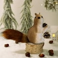 thumbnail image 4 of MOQIN Christmas Tree Decorations Hanging Ornaments– Foam Squirrel Shaped Pendants, Festive Holiday Decor for Xmas Tree, Home, Party, Wall Decoration Displays, 4 of 4