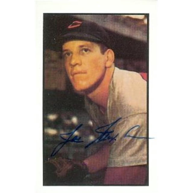 Joe Nuxhall Carte de Baseball Autographiée (Cincinnati Reds) 1953 Bowman Couleur 1983 Réimpression No 90