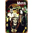 thumbnail image 1 of Hojalata Rectangular 20*30cm Wdftyju Serie Música MISFITS, 1 of 9