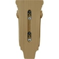 thumbnail image 4 of Ekena Millwork 4 3/4"W x 1 3/4"D x 10"H Small Traditional Pilaster Wood Corbel, Cherry, 4 of 4