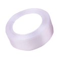 thumbnail image 1 of Gift Ribbon Wedding Decorations Clothes Making Supply DIY Craft Accessories Light-weight Polyester Ribbons for Ornaments White 01, 1 of 7