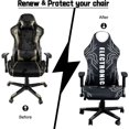 thumbnail image 4 of Fundas para sillas de juego, fundas elásticas para sillas de ordenador, fundas ergonómicas para sillas de oficina, para protección contra arañazos de gatos, fundas para sillas de juego de ordenador,, 4 of 8