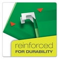 thumbnail image 3 of Colored Reinforced Hanging Folders, Legal Size, 1/5-Cut Tab, Bright Green, 25/box | Bundle of 5 Boxes, 3 of 7