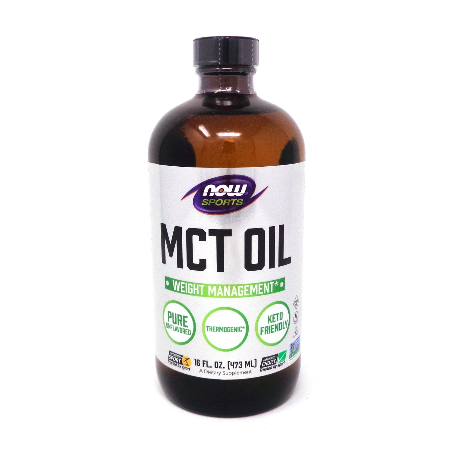 NOW Sports - MCT Oil - 16 fl. oz (473 ml) by NOW