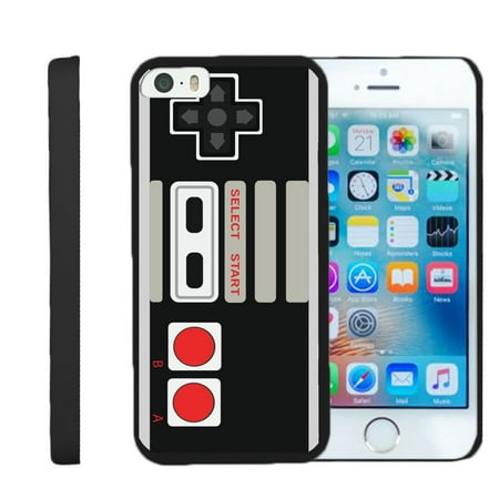 [Apple iPhone SE Case, iPhone 5/5s Case][Snap Shell] Hard Plastic Slim Fitted Snap on case with Unique Designs by Miniturtle® - Game (Best Iphone 5s Game Controller)