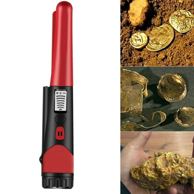 Detector de metales portátil de varilla, construcción de acero inoxidable, diseño ligero y portátil, para búsqueda de tesoros, aleación duradera, localización precisa, uso para aficionados,