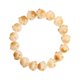 thumbnail image 5 of Pulsera de brazalete en forma de Pulsera liviana Versátiles versátiles con cuentas para mujeres para las citas Fiesta de regalo de cumpleaños Amarillo beige, 5 of 8