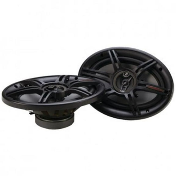 Crunch 400 Watts 6 x 9 Inches 3-Way 4-Ohm Coaxial CS Speakers, Black | CS-693