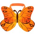 thumbnail image 1 of UPOUART  Pet Costume Orange Butterfly Wings For Dogs And Cats Photo Accessories 1 PCS, 1 of 7