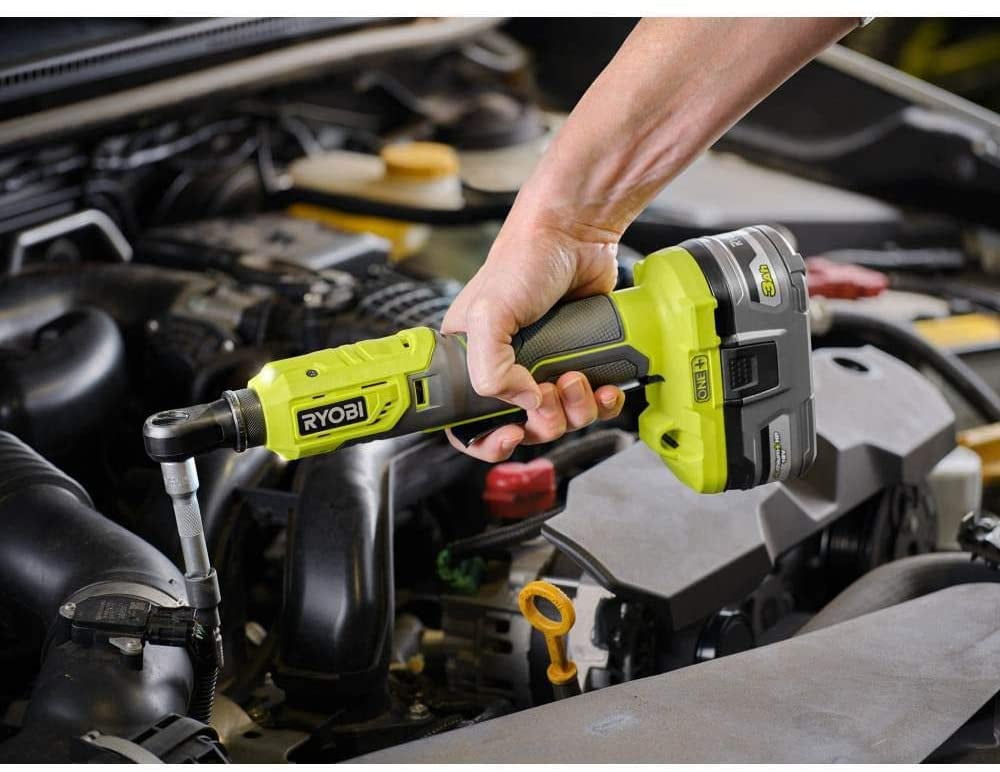 RYOBI 18V ONE+ 3/8-inch 4-Position Lithium Ion Compact Rotating Power Ratchet (Tool-Only, Battery & Charger Not Included) - Walmart.com