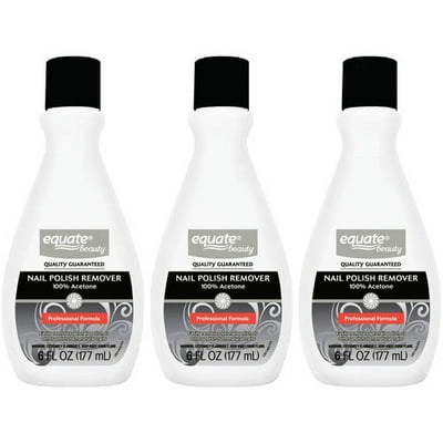 Buy 3 Pack Equate Beauty 100% Acetone Nail Polish Remover, 6 Oz Online at Lowest Price in Ubuy Ghana. 48628532 Buy 3 Pack Equate Beauty 100% Acetone Nail Polish Remover, 6 Oz Online at Lowest Price in Ubuy Ghana. 48628532