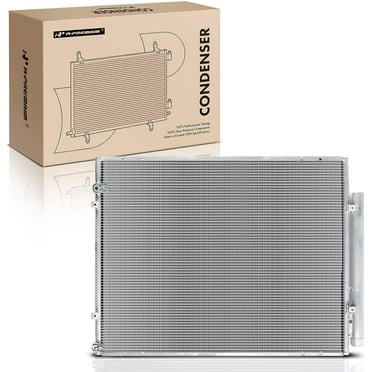 A-Premium Air Conditioning A/C Condenser Compatible with Toyota Highlander 2006-2007 & Lexus RX400h 2006-2008 V6 3.3L, Replace# 3500, 8846048060