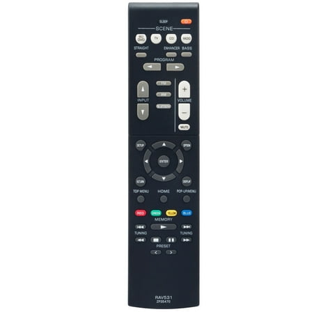 RAV531 Replace Remote for Yamaha AV Receiver RX-V379 RX-V381 RX-V383 HTR-3071