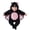 Black, variant on Toddler Boys Halloween Devil Onesie Baby Girls Zip Up Jumpsuit, Lightweight Romper Fuzzy Zipper Loose Fit Bodysuit (Red, 3-4 Years)