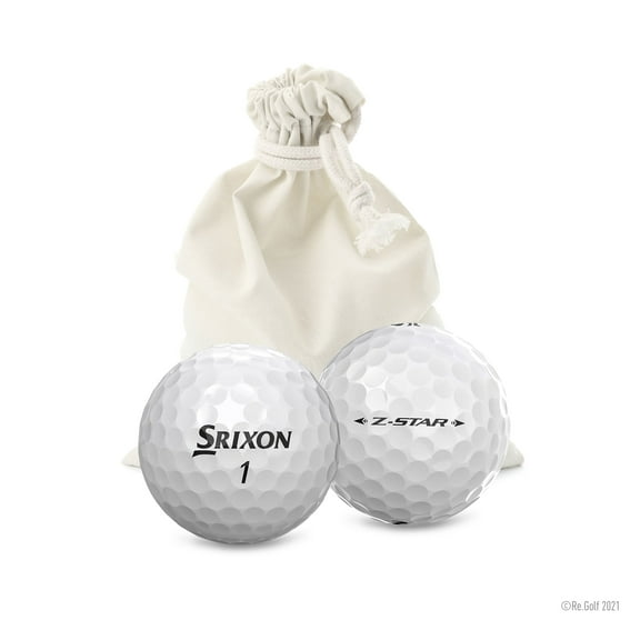 Srixon Z-Star - Quantity 12 in Eco-Friendly Bag (Professionally Recycled)
