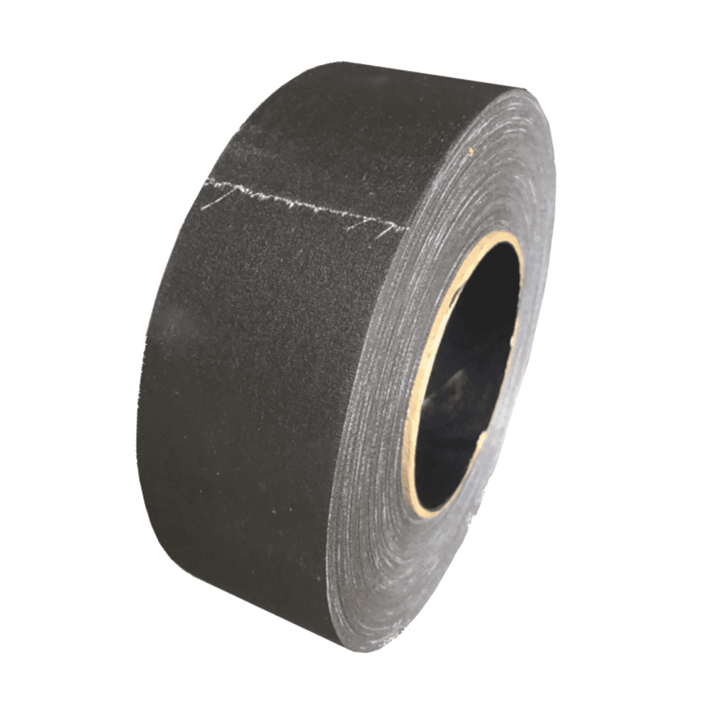 Black Gaffers Tape Factory Seconds 2" x 50 yards (Black Core) Walmart