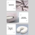 thumbnail image 4 of LSLJS Solid Color U Shaped Neck Brace Car Office Nap Airplane Neck Brace Slow Memory Cotton With Core Can Be Disassembled and Washed, Home Accessories, 4 of 6
