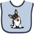 thumbnail image 3 of Inktastic Tri Color Corgi Boys or Girls Baby Bib, 3 of 4
