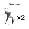 thumbnail image 1 of Stainless Steel Marble Kitchen Tables For Dinner Modern Long Rectangular Pandora Glossy Slate Dining Table Indoor Furniture My Lux Decor Round, 1 of 17