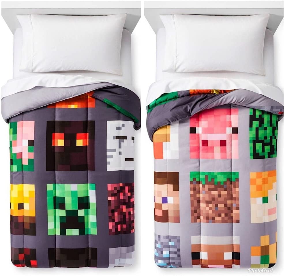minecraft sheets walmart