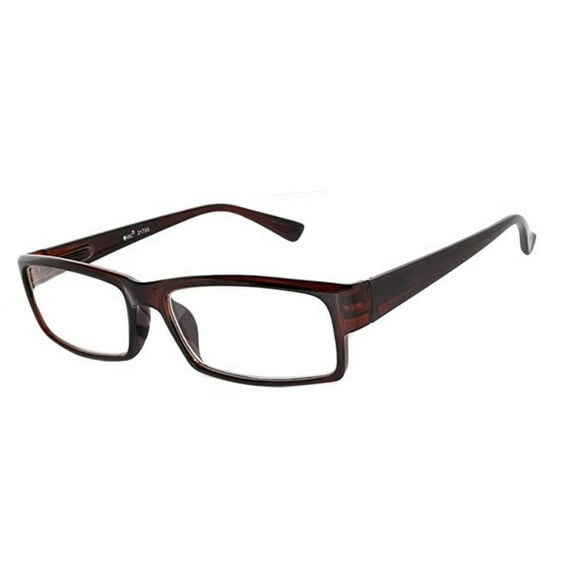 OWLĀ® Reading Glasses - 31799 Plastic Frame / Solid Brown