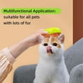 thumbnail image 4 of Steamy Pet Brush,Cat Steam Brush with Release Button,3-In-1 Cat&Dog Grooming Brush Self Cleaning Steam Spray Cat and Dog Brush for Removing Tangled and Loose Hair,2pcs Green, 4 of 5