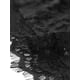 thumbnail image 5 of INSPIRAR CHIC Blusa de Encaje Floral con Corte Escallopado de Manga Corta Semi Transparente 3XL Negra, 5 of 7