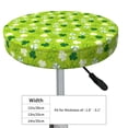 thumbnail image 4 of Gukieu St. Patrick's day Print Round Chair Cover, Dust-proof and Non-slip Bar Chair Protective Cover, Suitable for Bars, Restaurants, Offices-14 inch, 4 of 7