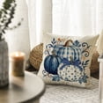 thumbnail image 3 of Sm:)e Pumpkin Fall Pillow Covers 18x18 Inch Set of 2, Cushion Covers for Sofa Seasonal Home Decor, 3 of 7