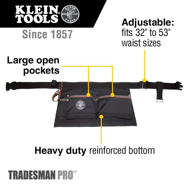 Klein Tools Tradesman Pro Tool Pouch Apron - Walmart.com