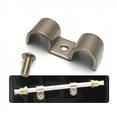thumbnail image 2 of Helix Suspension Brakes and Steering 12469 .5 Stainless Steel Double Line Clamps - Pack of 12, 2 of 3