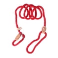 thumbnail image 1 of MasteelfCA Nylon Dog Training Leash Collar Lead Rope for Pets Training (Red), 1 of 7