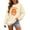 C141 Beige, variant on CONZONE Halloween Womens Sweatshirts Letter Pumpkin Graphic Oversized Sweatshirt for Women Spooky Season Fall Winter Pullover Tops