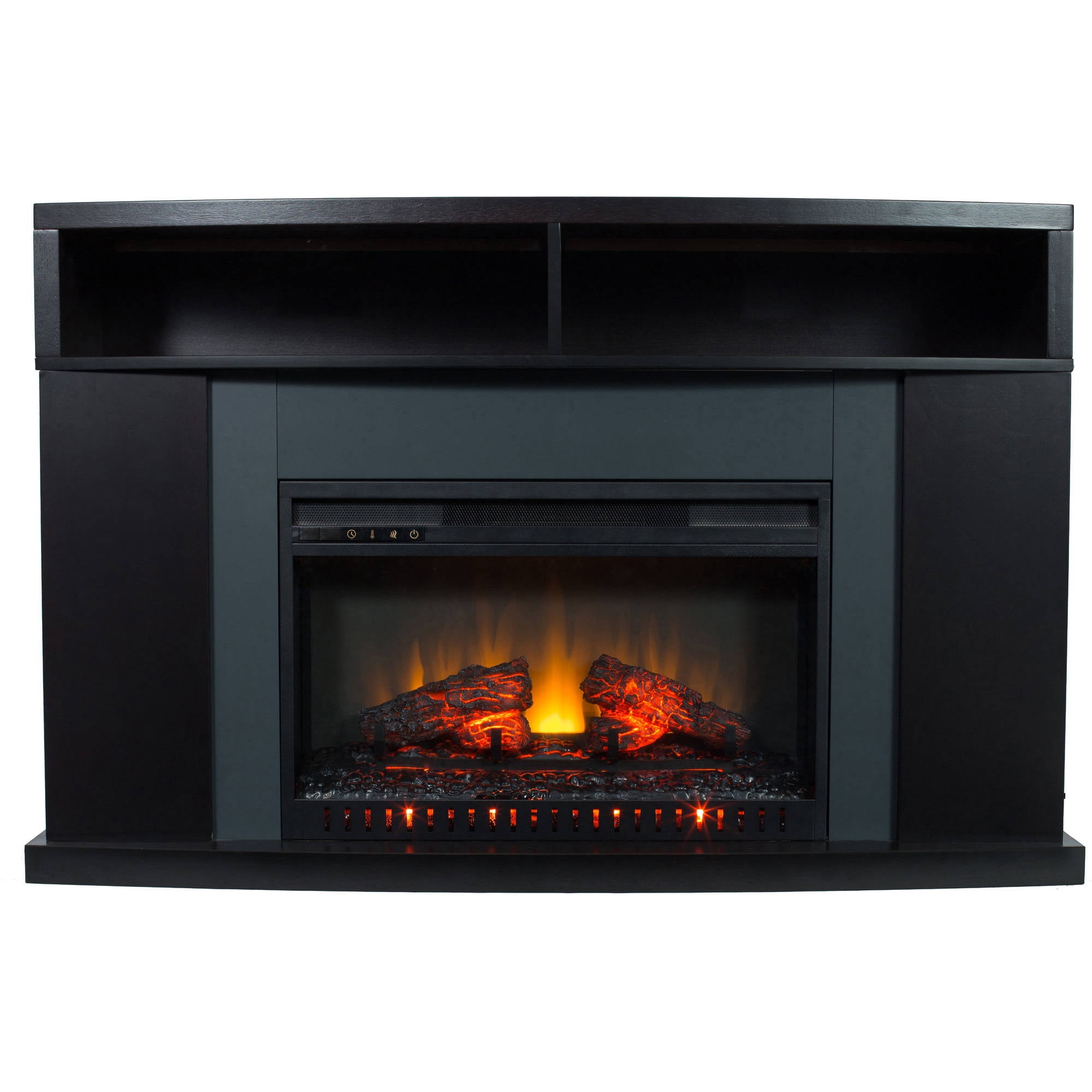 Fireplace Tv Stand Big Lots Electric At Tv Stand With Electric Fireplace Real Flame Hudson