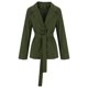 thumbnail image 5 of Puntoco Chaqueta Informal Sin Capucha De Manga Larga Con Bolsillos Y Botones Y Cordones De Color Liso Para Mujer A La Moda, 5 of 9