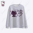 thumbnail image 4 of Nouveaux Chandails à Capuche Harajuku d'Automne à Manches Longues pour Femme, Style Vintage Décontracté, Coupe Ample, Sweat à Capuche pour Femmes, Imprimé Hello Kitty, 4 of 7