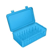 2025 Piping Tips Storage Box With Fixed Pins,42 Pegs Piping Tip Set Organizer Case,Cakes Decorating Kit Storage Organizer