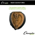 thumbnail image 2 of Champion Sports Catcher's Mitt - Synthetic Leather | Deep Pocket and Scoop Toe Design | Adjustable Wrist Strap Closure | Youth Size: 33.5" | Regular Fit, 2 of 4