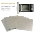 Microwave Oven Mica Sheet Wave Guide Waveguide Cover Plates 12x12cm