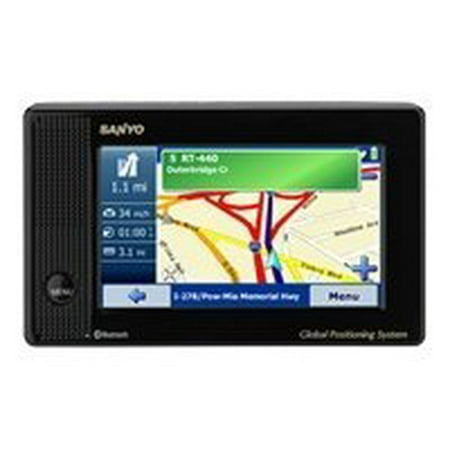 Sanyo Easy Street NVM-4070 - GPS navigator - automotive 4" widescreen