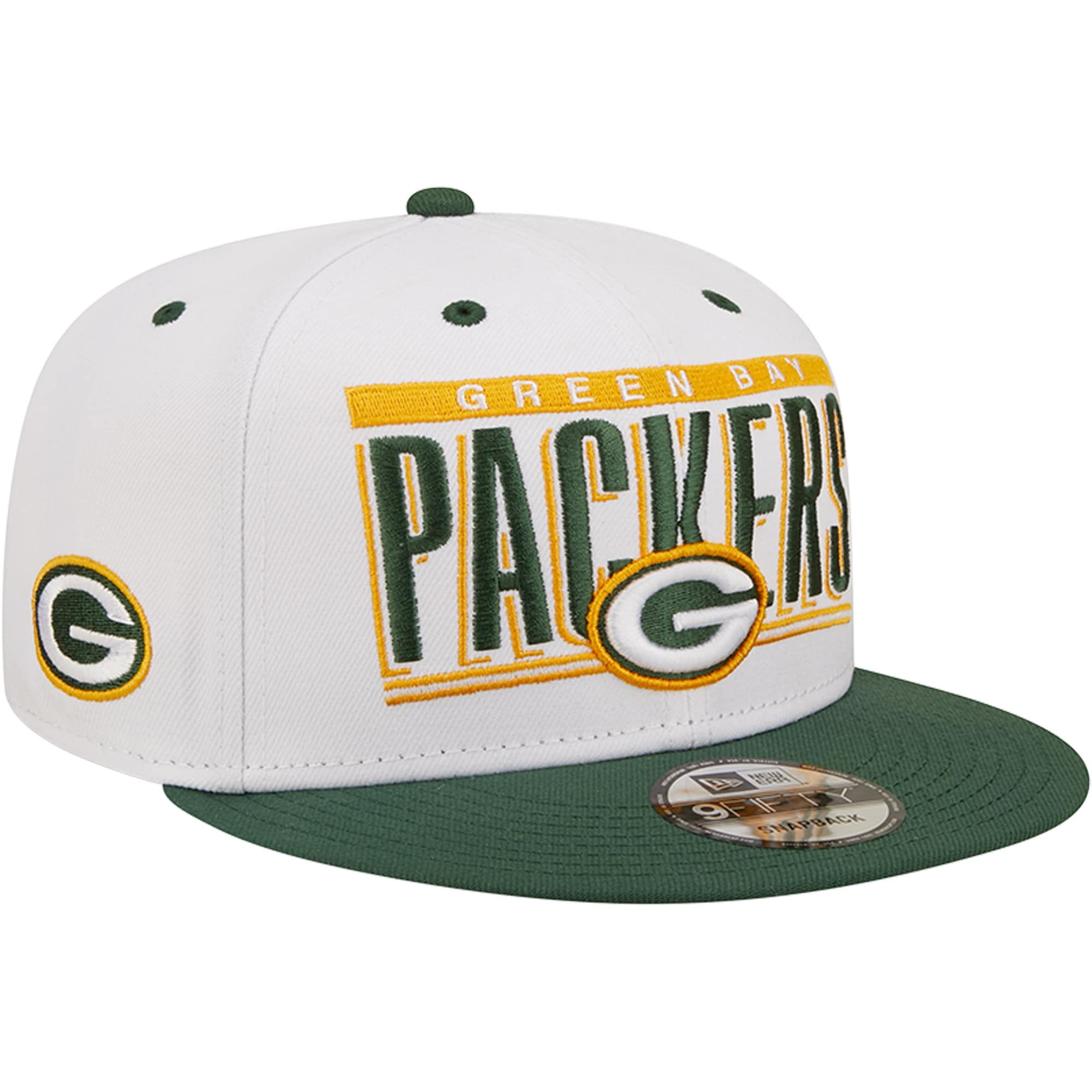 Buy Mens New Era WhiteGreen Green Bay 