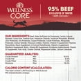 thumbnail image 5 of Wellness CORE 95% Natural Wet Grain Free Canned Dog Food, Beef & Carrots,12.5-Ounce Can (Pack of 12), 5 of 7